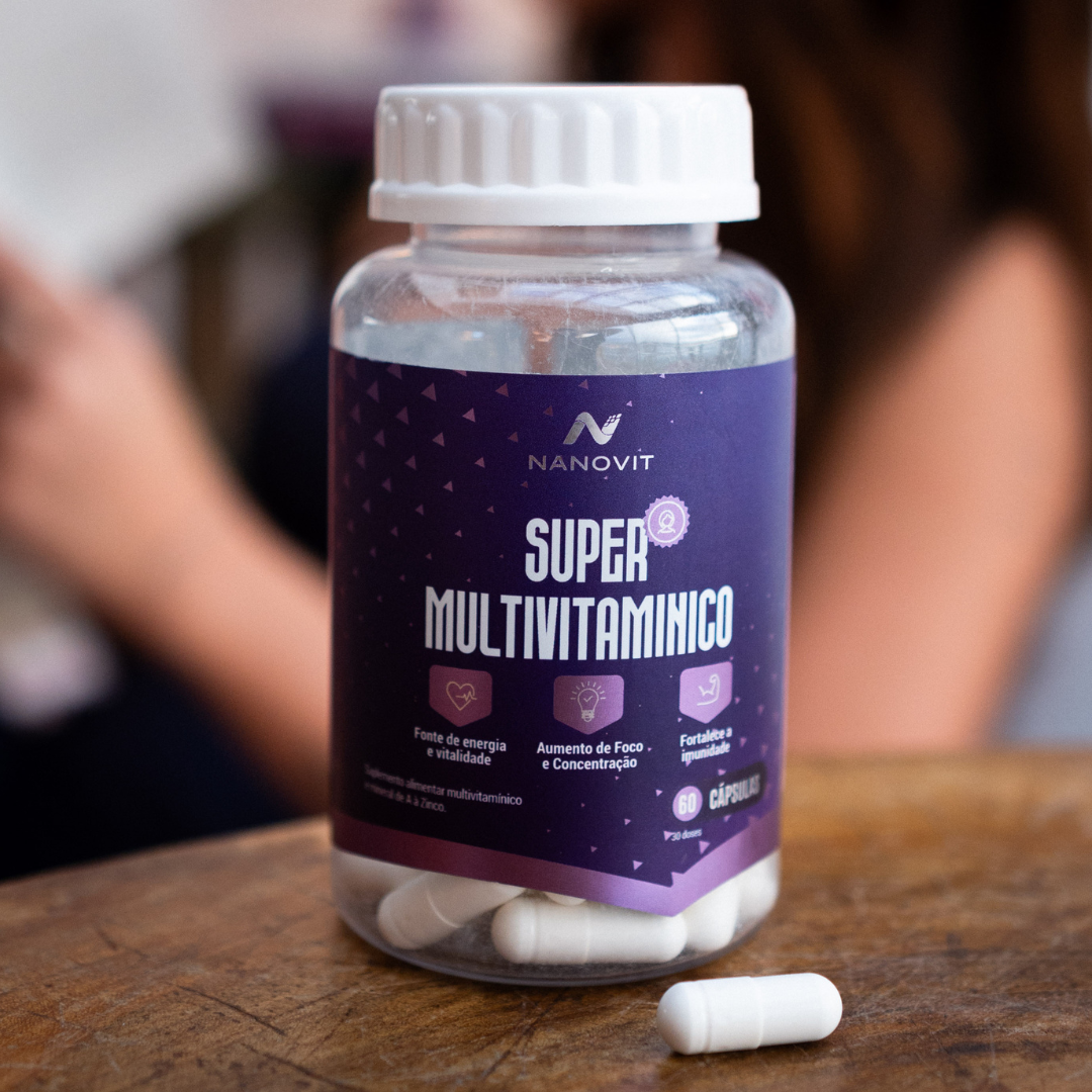 Nanovit Super Multivitamínico A-Z Woman – 90 dias - Compre 2 e leve 3