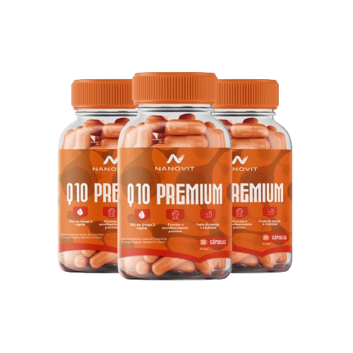 Nanovit Q10 Premium – 90 dias - Compre 2 e leve 3