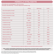 Kit 3 Nanovit Hair Plus 30 Cáps - Cabelo, Pele e Unhas - Colágeno + Ácido Hialurônico + Biotina