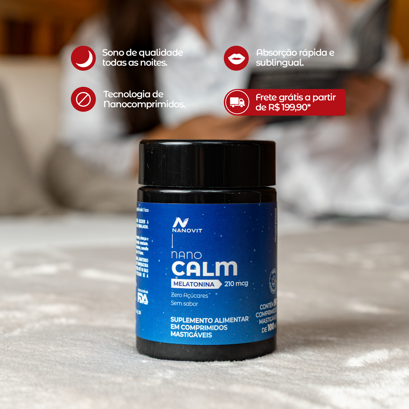 Calm | Nanocomprimidos