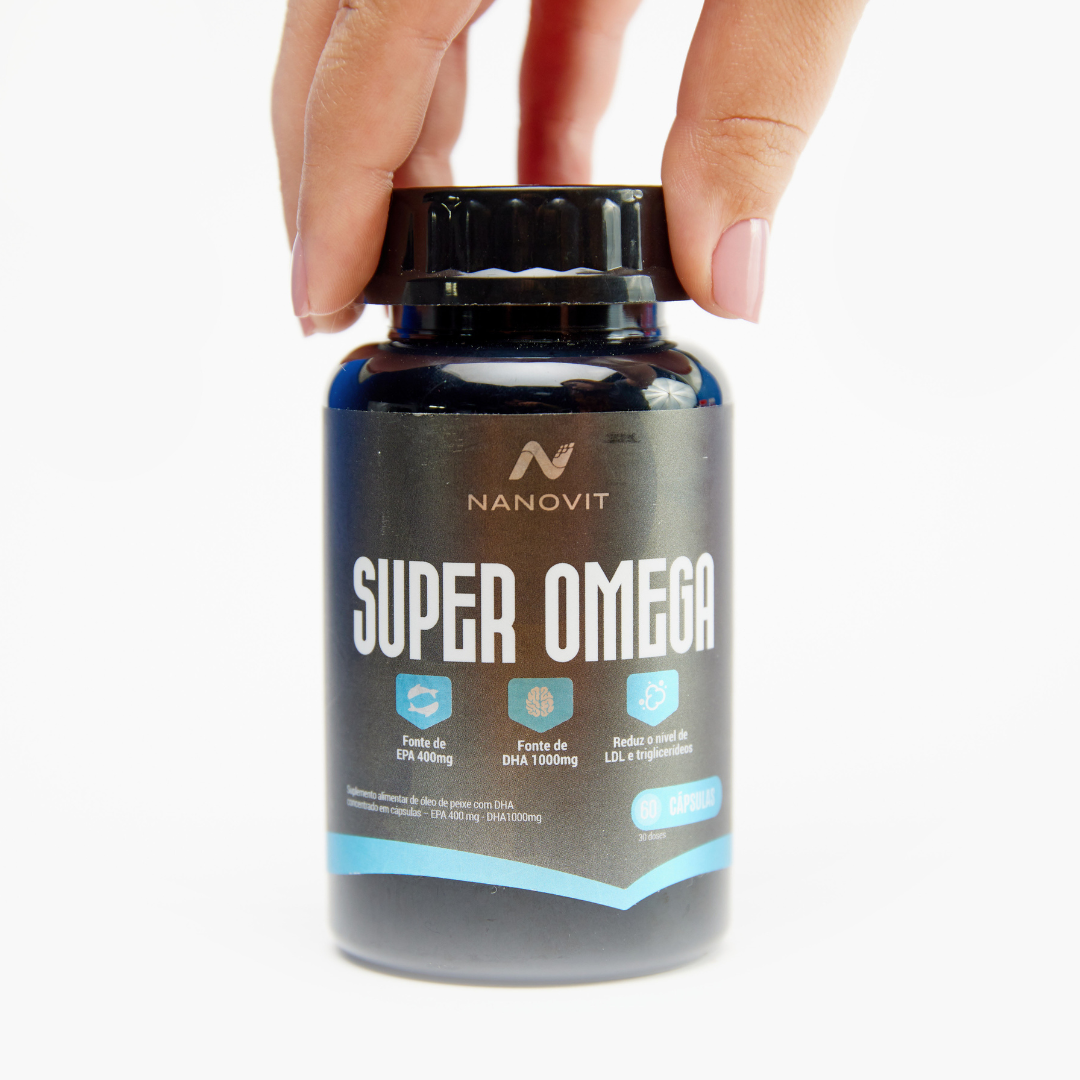 Kit 3 Nanovit Super Ômega 3 – 1000 DHA 400 EPA