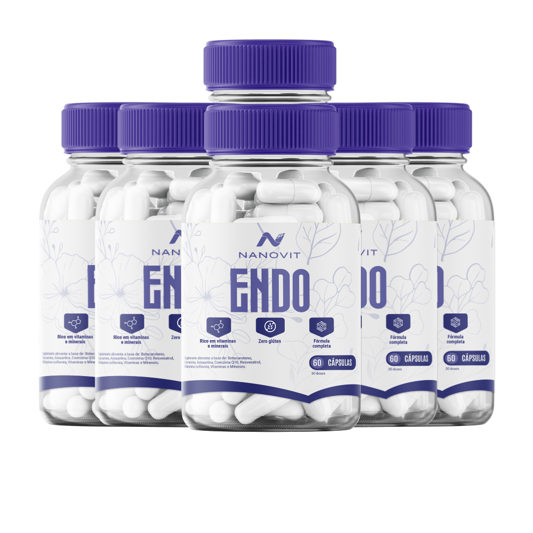 Kit 6 Nanovit Endo – 180 dias de tratamento