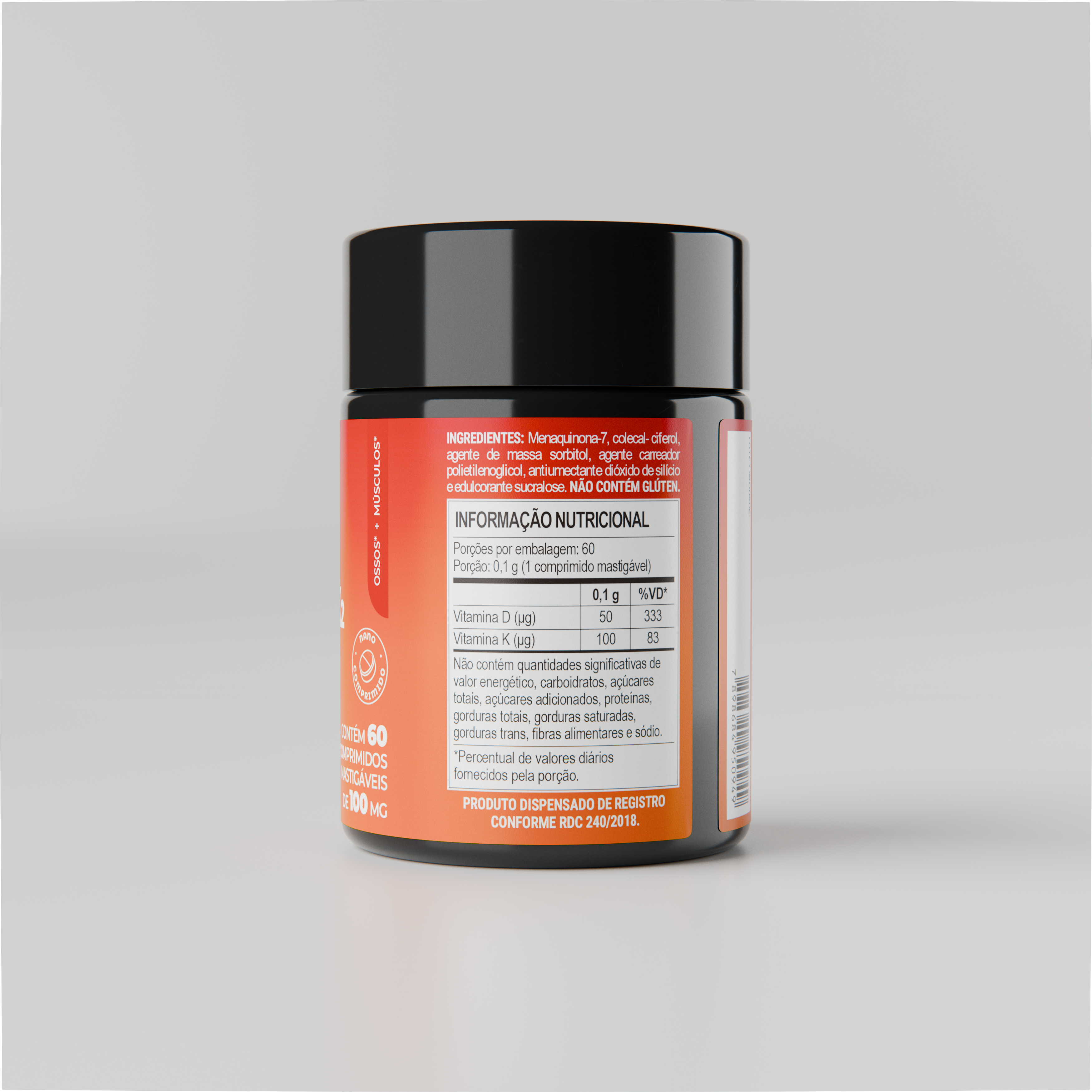 Nanovit D3 + K2 60 Nanocomprimidos