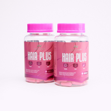 Kit 3 Nanovit Hair Plus 30 Cáps - Cabelo, Pele e Unhas - Colágeno + Ácido Hialurônico + Biotina